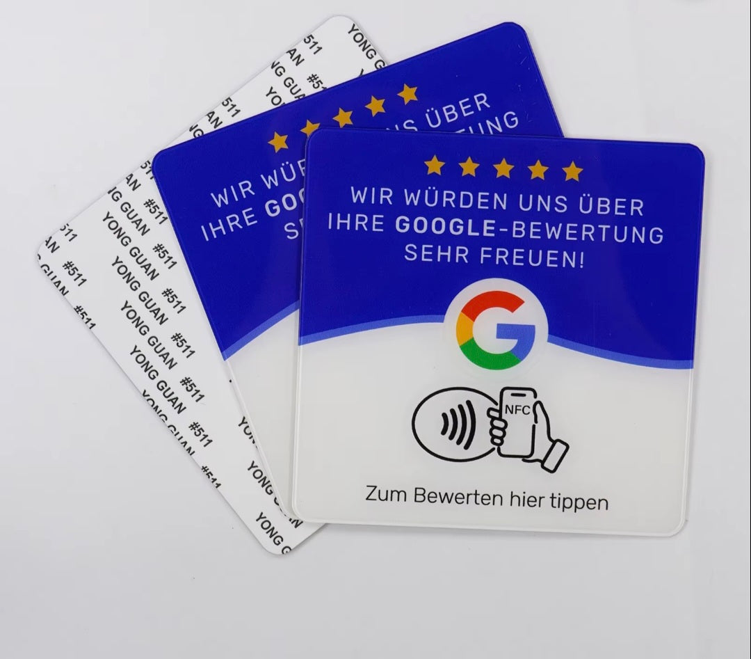 Google Bewertungs Karte