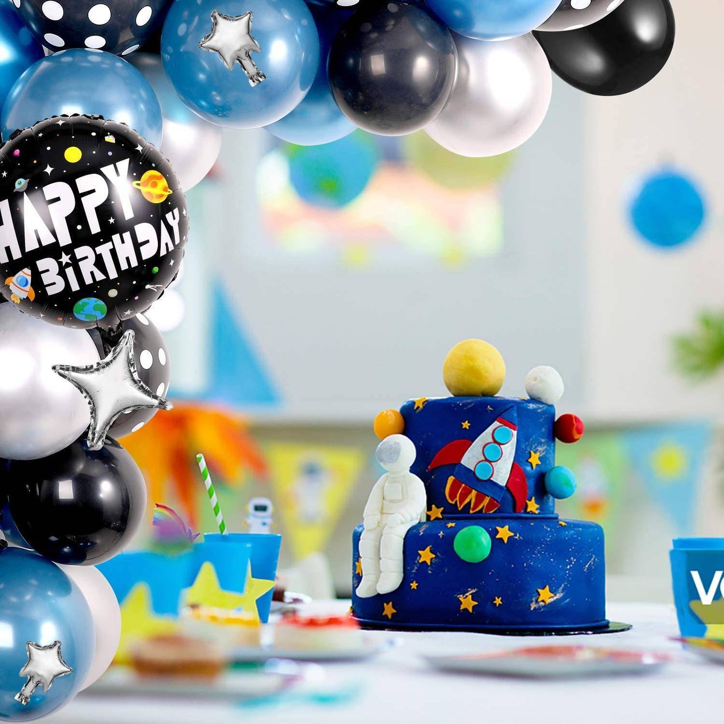 Mission Birthday – Deko für kleine Helden im All