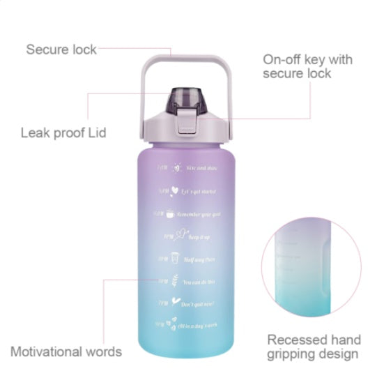 HydroBoss – 2L Power with a straw