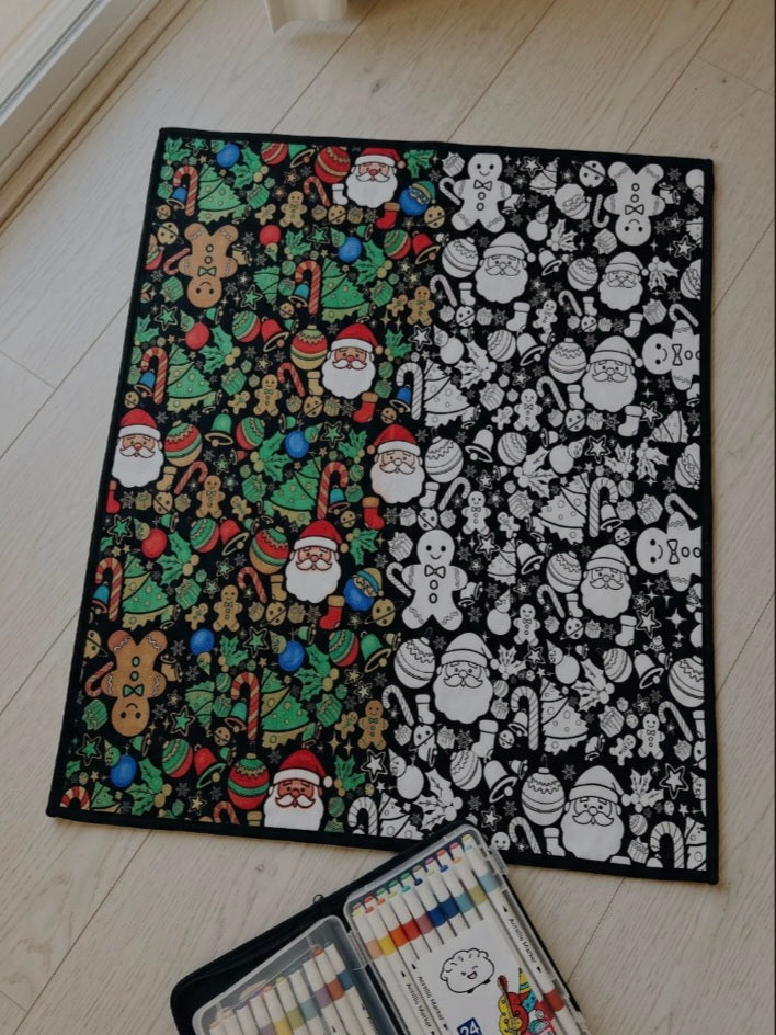 Winter Doodle Blanket