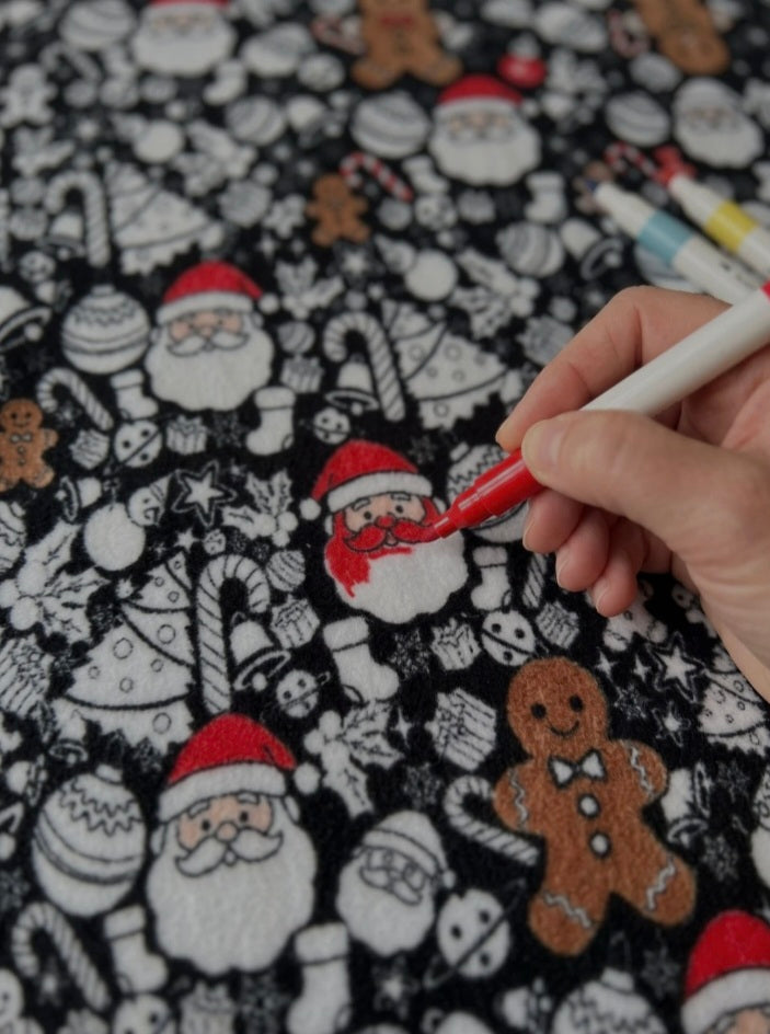 Winter Doodle Blanket