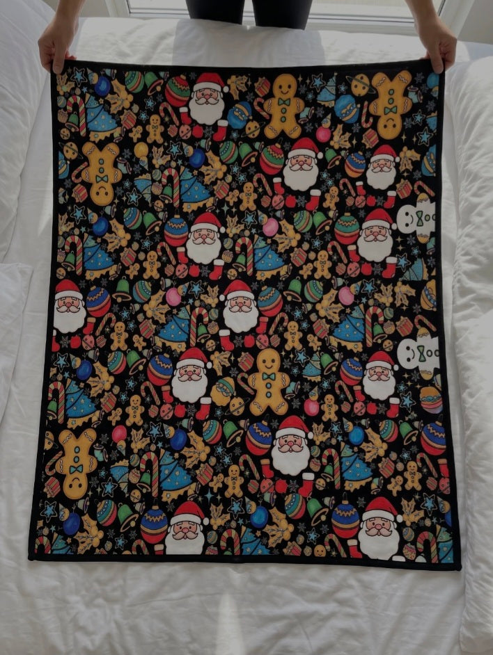 Winter Doodle Blanket