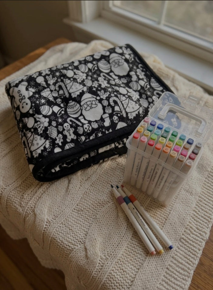 Winter Doodle Blanket