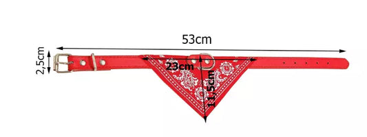 Collar with bandana